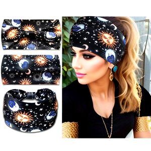 4228 Women's Sun & Moon Headband, Hair Accessoriess